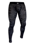 Leggings de Nylon de 28in Sin Abertura 1pk Camuflaje Gris