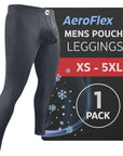 Leggings de Nylon de 28in Sin Bragueta 1pk Gris
