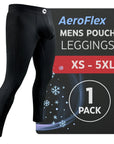Leggings de Nylon 28in Sin Bragueta 1pk Negro