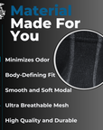 Bañador tipo bikini Modal 0in Sin abertura 1pk Negro
