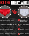 Bóxers bikini de talle bajo Modal 0in sin bragueta 3 unidades Azul marino/Rojo/Blanco