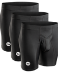 Nylon 9in Boxer Briefs V-FLY 3pk Black