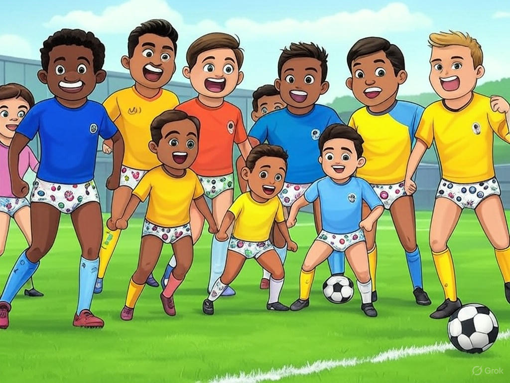 Soccer Players Collection Underwear