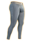 Modal 28in Leggings No Fly 1pk Gray