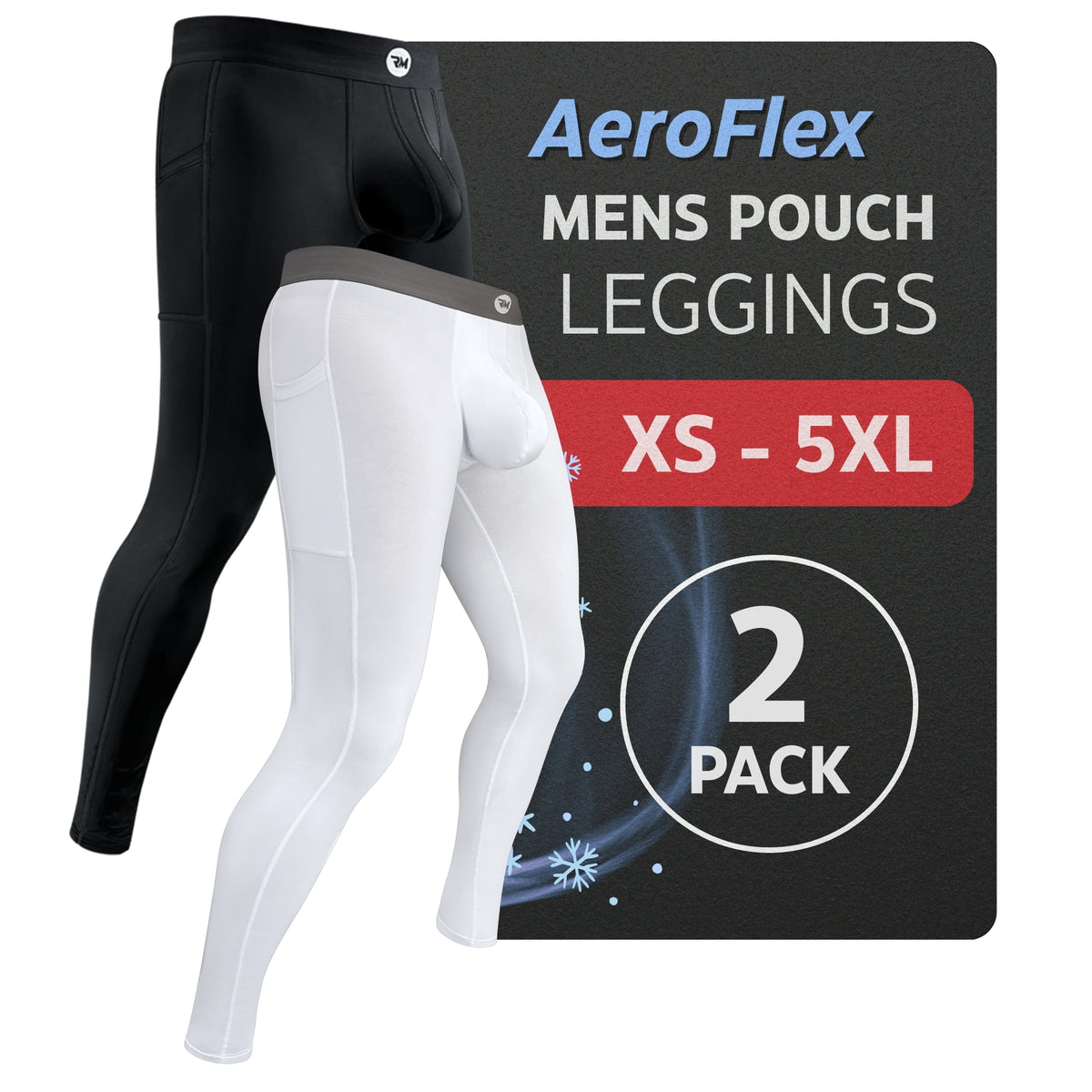 Nylon 28in Leggings No Fly 2pk Black/White