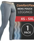 Modal 28in Leggings No Fly 1pk Gray
