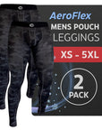 Leggings de Nylon de 28in Sin Bragueta 2pk Camo