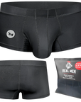 Bóxer de Nylon 3in Sin Abertura 1pk Negro