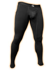 Leggings Modal 28in V Fly 1pk Negro