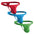 3-Pack - Green/Red/Blue