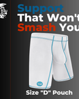 Nylon 9in Boxer Briefs No Fly 4pk Black/Cyan/Gray/White