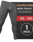 Leggings Modal de 28in V Fly 1pk Gris