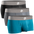 3-Pack - Black/Cyan/Gray
