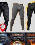 Nylon 28in Leggings No Fly 1pk Gray Camo