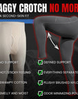 Leggings de Nylon Cepillado de 28in V Fly 1pk Gris