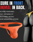 Modal 0in Thong No Fly 3pk Gold/Orange Brick/Sand