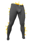 Leggings de Nylon Cepillado de 28in V Fly 1pk Gris