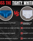 Modal 0in Low-Rise Bikini Briefs No Fly 3pk Black/Blue/Gray