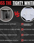 Nylon 7in Boxer Briefs No Fly 2pk Black/Gray