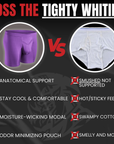 Modal 7in Boxer Briefs V-Fly 3pk Pink/Purple/Turquoise