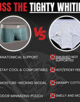 Modal 3in Boxer Briefs No Fly 3pk Heather Gray/Slate Gray/White