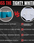 Boxers de modal 3in sin abertura 3pk Negro/Cian/Gris