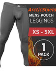 Leggings de Nylon Cepillado de 28in V Fly 1pk Gris